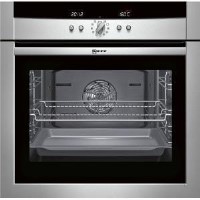 GRADE A2 - Light cosmetic damage - Neff B15P52N3GB Multifunction Electric Built-in Single Oven With Pyrolytic Cleaning - Stainless Steel