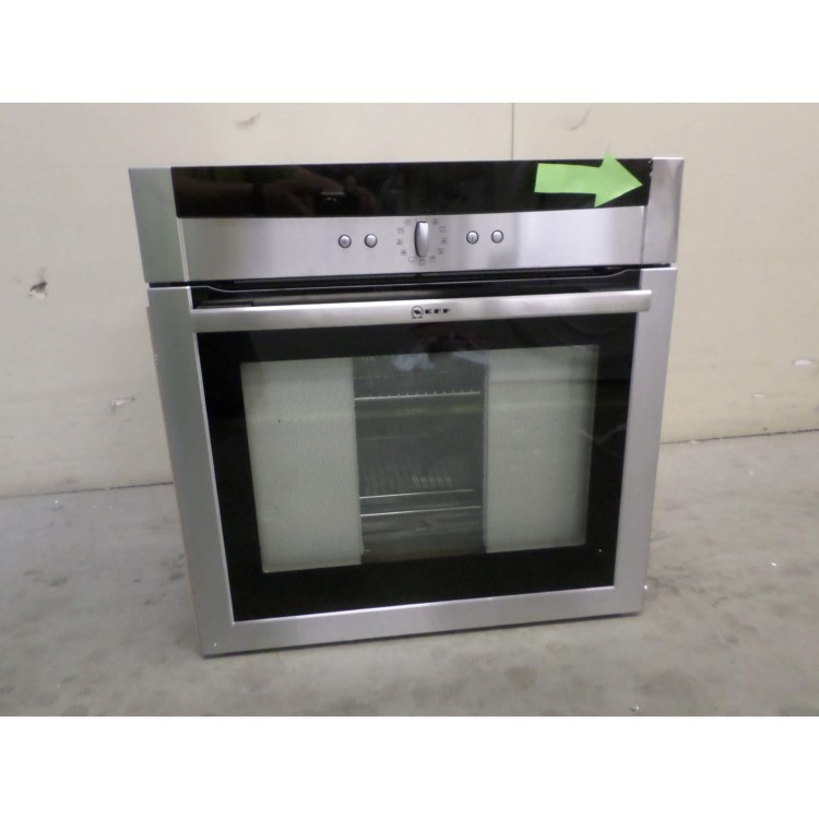 GRADE A2 - Light cosmetic damage - Neff B15P52N3GB Multifunction Electric Built-in Single Oven With Pyrolytic Cleaning - Stainless Steel