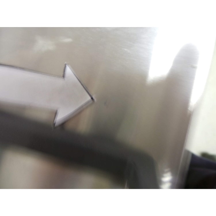 GRADE A2 - Light cosmetic damage - Baumatic BHG720SS Five Burner 70cm Wide Gas Hob - Stainless Steel