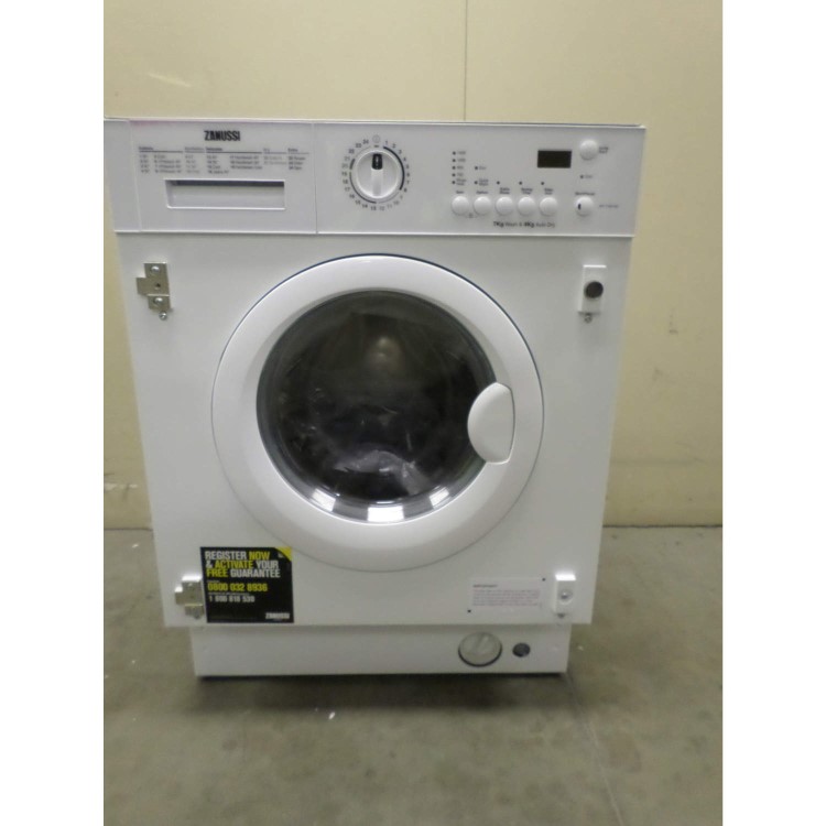 GRADE A2 - Light cosmetic damage - Zanussi ZWT71401WA 7kg Wash 4kg Dry Integrated Washer Dryer