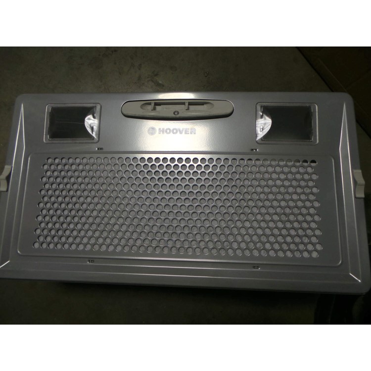 GRADE A2 - Light cosmetic damage - Hoover HBG60/2S 60 cm Canopy Cooker Hood Grey