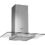 GRADE A2 - Light cosmetic damage - Neff D87ER22N0B 70cm Stainless Steel Chimney Cooker Hood With Flat Glass Canopy