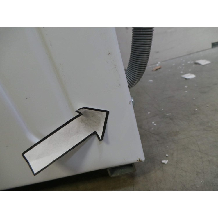 GRADE A3 - Heavy cosmetic damage - Hotpoint BHWM129 6.5kg 1200rpm Integrated Washing Machine