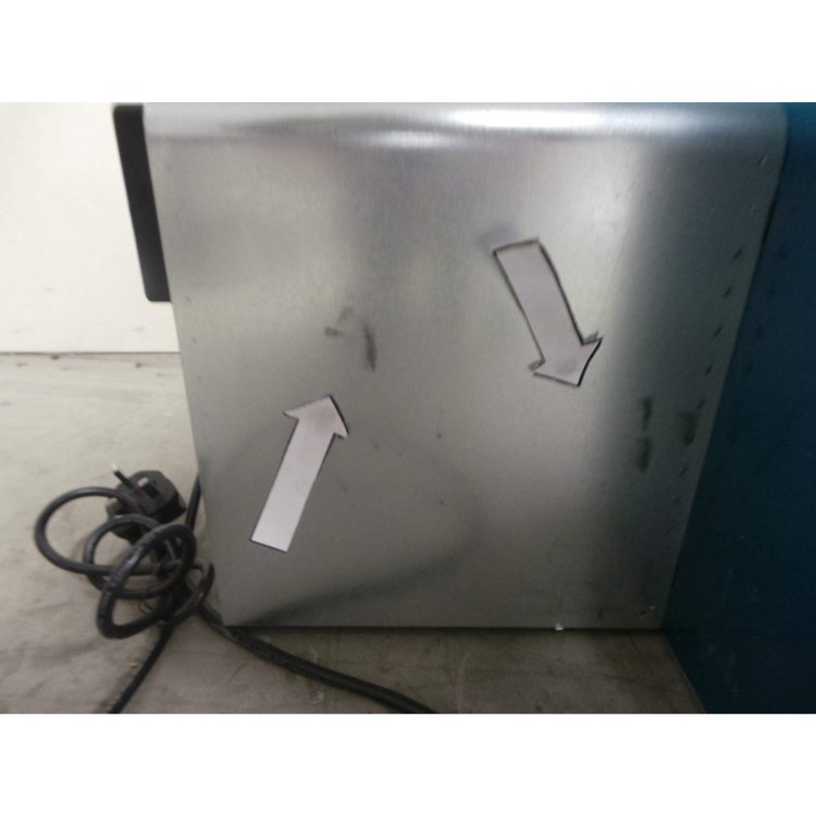 GRADE A3 - Heavy cosmetic damage - GRADE A3 - Heavy cosmetic damage - ElectriQ 60cm Slimline Electronic Chimney Hood - Stainless Steel