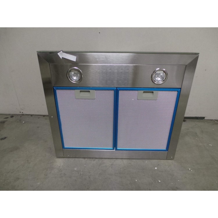GRADE A3 - Heavy cosmetic damage - GRADE A3 - Heavy cosmetic damage - ElectriQ 60cm Slimline Electronic Chimney Hood - Stainless Steel