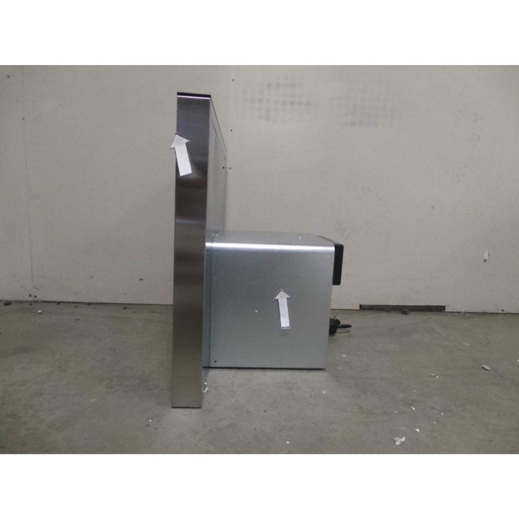 GRADE A3 - Heavy cosmetic damage - GRADE A3 - Heavy cosmetic damage - ElectriQ 60cm Slimline Electronic Chimney Hood - Stainless Steel