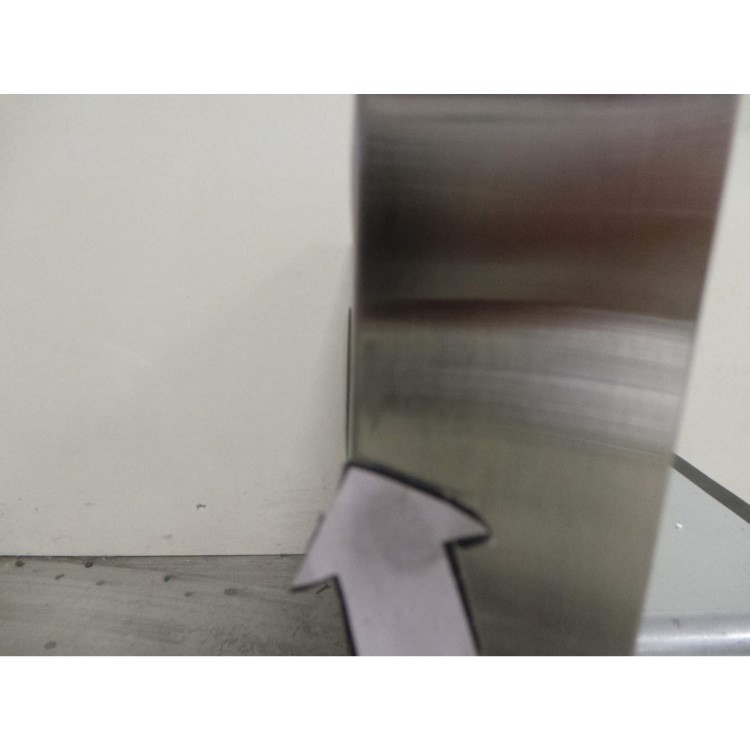 GRADE A3 - Heavy cosmetic damage - GRADE A3 - Heavy cosmetic damage - ElectriQ 60cm Slimline Electronic Chimney Hood - Stainless Steel