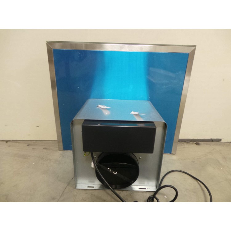 GRADE A3 - Heavy cosmetic damage - GRADE A3 - Heavy cosmetic damage - ElectriQ 60cm Slimline Electronic Chimney Hood - Stainless Steel
