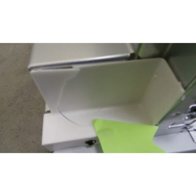 GRADE A3 - Heavy cosmetic damage - Neff D4672X0GB 60cm wide Telescopic Cooker Hood Silver Metallic