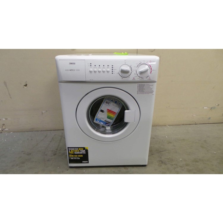 GRADE A2 - Light cosmetic damage - Zanussi ZWC1301 White Compact 3kg 1300rpm Freestanding Washing Machine