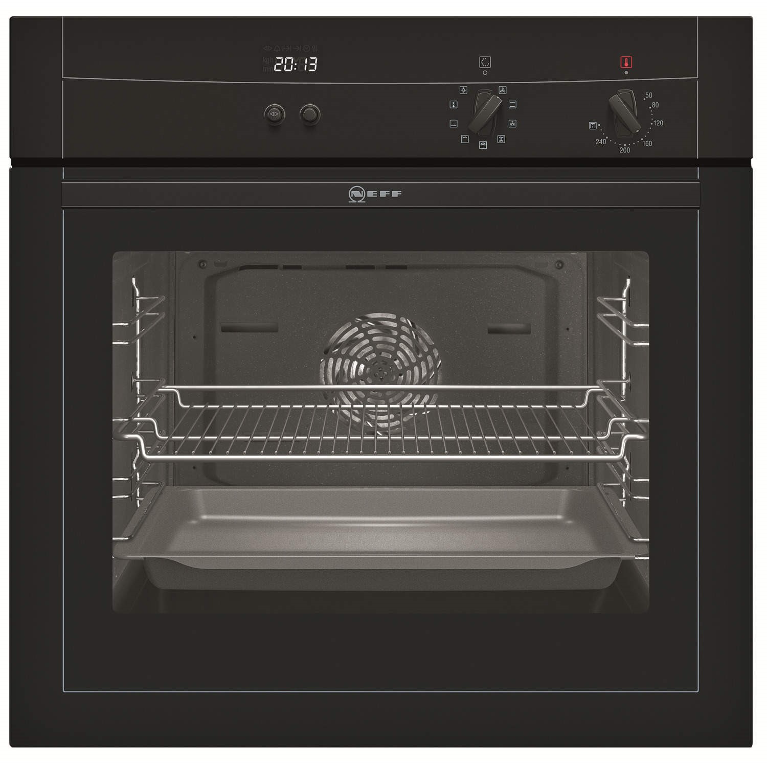 Neff B15M52S3GB 9 Function Electric Builtin Single Oven Black