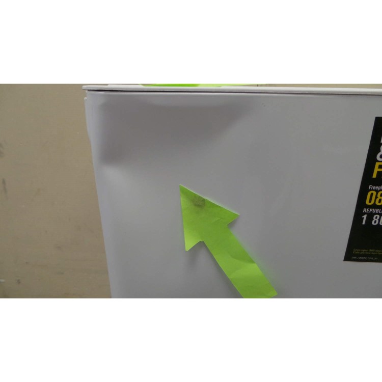 GRADE A3 - Heavy cosmetic damage - Zanussi TC180W Compact 3.4kg Condenser Tumble Dryer White