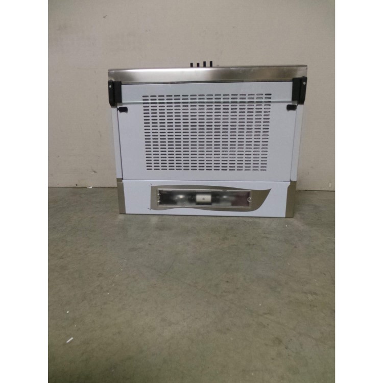 GRADE A2 - Light cosmetic damage - Hoover HFT60/2X 60cm Wide Conventional Cooker Hood Stainless Steel