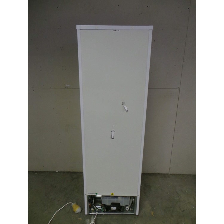 GRADE A3 - Heavy cosmetic damage - LEC TS55174WTD 174x55cm Static Freestanding Fridge Freezer With Water Dispenser - White