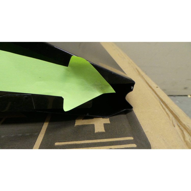 GRADE A3 - Heavy cosmetic damage - Leisure H101PK 100cm Chimney Cooker Hood Black