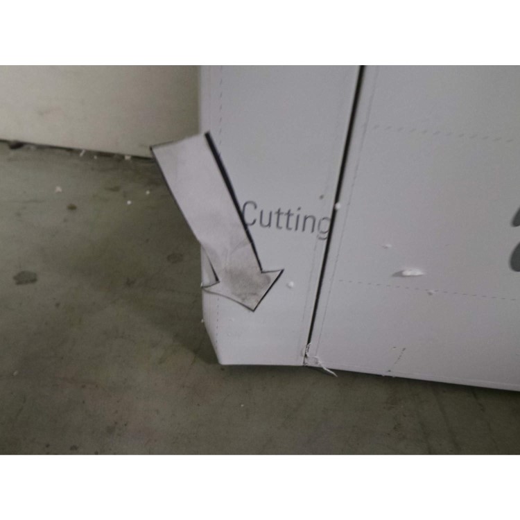GRADE A3 - Heavy cosmetic damage - Smeg KSE110X Symphony 110cm Chimney Cooker Hood Stainless Steel