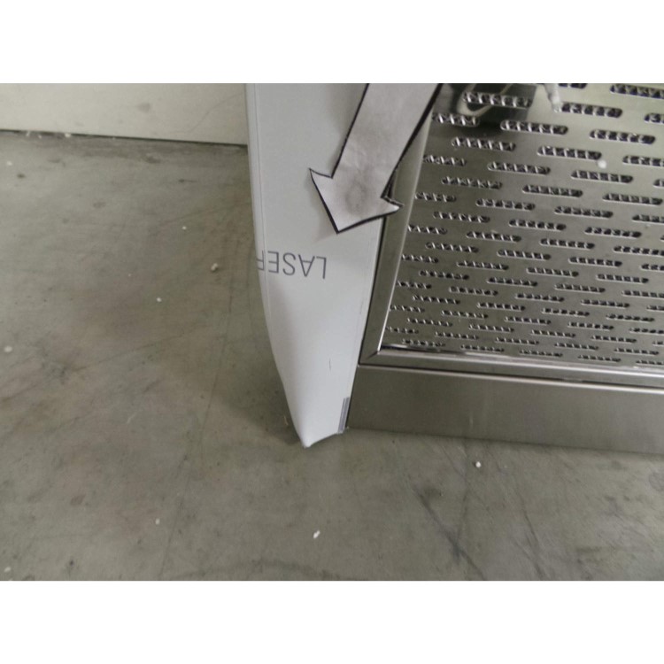 GRADE A3 - Heavy cosmetic damage - Smeg KSE110X Symphony 110cm Chimney Cooker Hood Stainless Steel