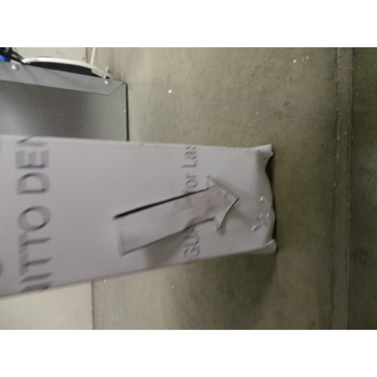 GRADE A3 - Heavy cosmetic damage - Smeg KSE110X Symphony 110cm Chimney Cooker Hood Stainless Steel