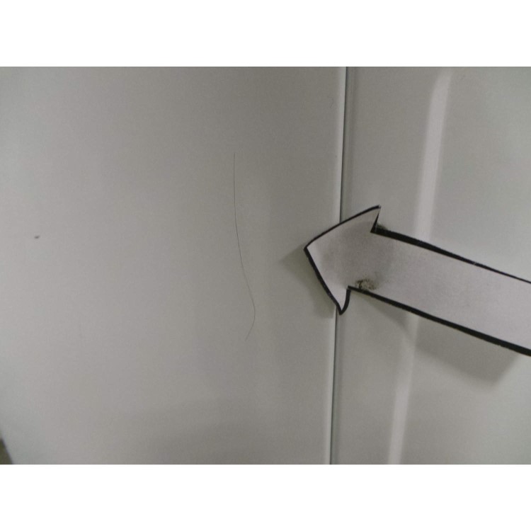 GRADE A2 - Light cosmetic damage - AEG L61271BI 7kg 1200rpm Integrated Washing Machine - White