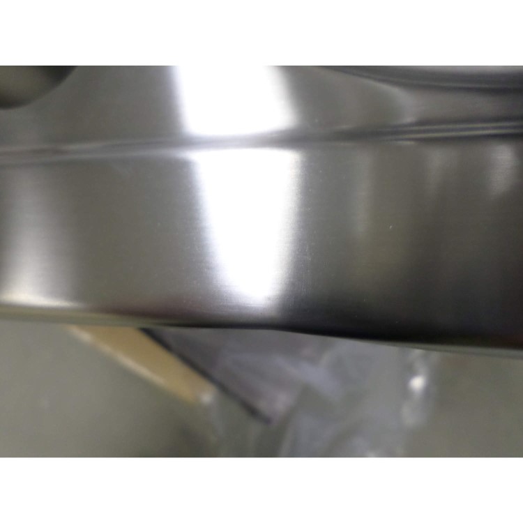GRADE A2 - Light cosmetic damage - Smeg CUR150 Cucina 1.5 Bowl Reversible Drainer Stainless Steel Sink