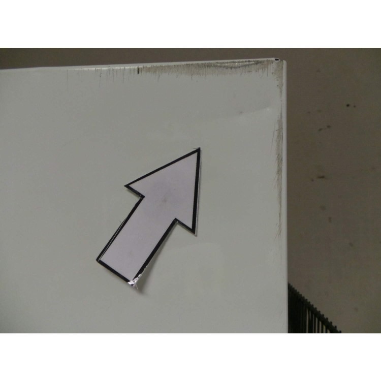 GRADE A3 - Heavy cosmetic damage - AEG A72710GNW0 227 Litre 185x60cm Freestanding Freezer - White