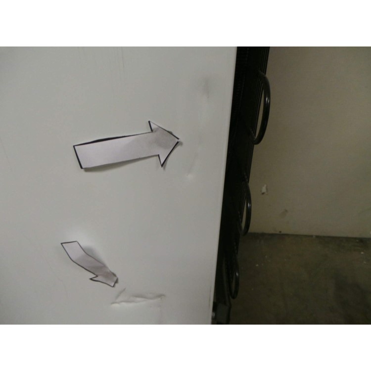 GRADE A3 - Heavy cosmetic damage - AEG A72710GNW0 227 Litre 185x60cm Freestanding Freezer - White