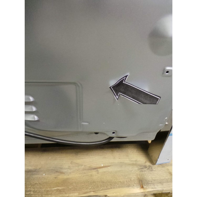 GRADE A3 - Heavy cosmetic damage - Baumatic BCD1025SS Twin Cavity 100cm Dual Fuel Range Cooker - Stainless Steel