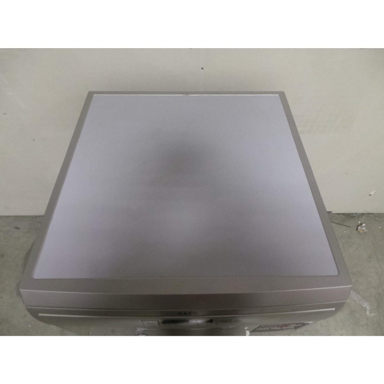 GRADE A3 - Heavy cosmetic damage - AEG F55500M0 Stainless Steel 12 Place Freestanding Dishwasher