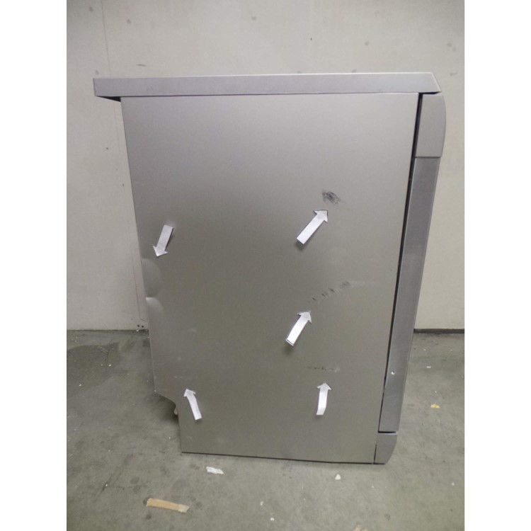 GRADE A3 - Heavy cosmetic damage - AEG F55500M0 Stainless Steel 12 Place Freestanding Dishwasher