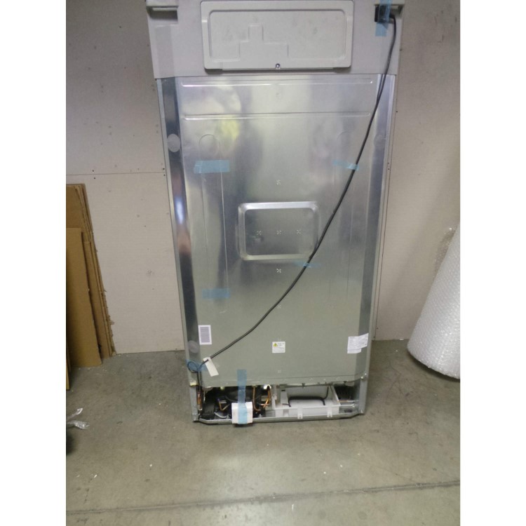 GRADE A3 - Heavy cosmetic damage - Sharp SJFP813VST 605L Four Door Frost Free Freestanding Fridge Freezer - Stainless Steel
