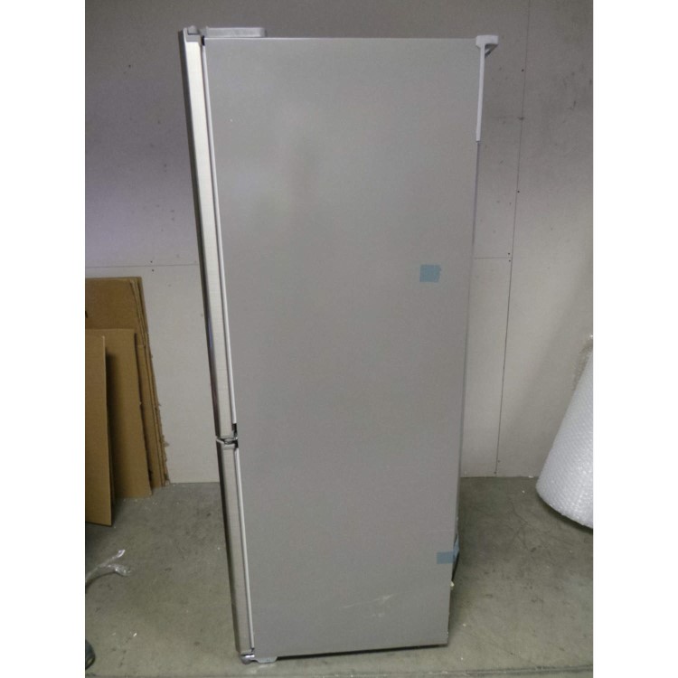 GRADE A3 - Heavy cosmetic damage - Sharp SJFP813VST 605L Four Door Frost Free Freestanding Fridge Freezer - Stainless Steel
