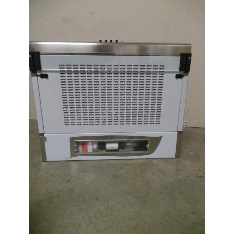 GRADE A2 - Light cosmetic damage - Hoover HFT60/2X 60cm Wide Conventional Cooker Hood Stainless Steel