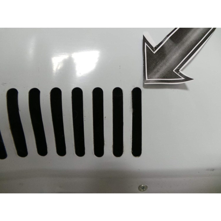 GRADE A2 - Light cosmetic damage - Hoover HFT60/2X 60cm Wide Conventional Cooker Hood Stainless Steel