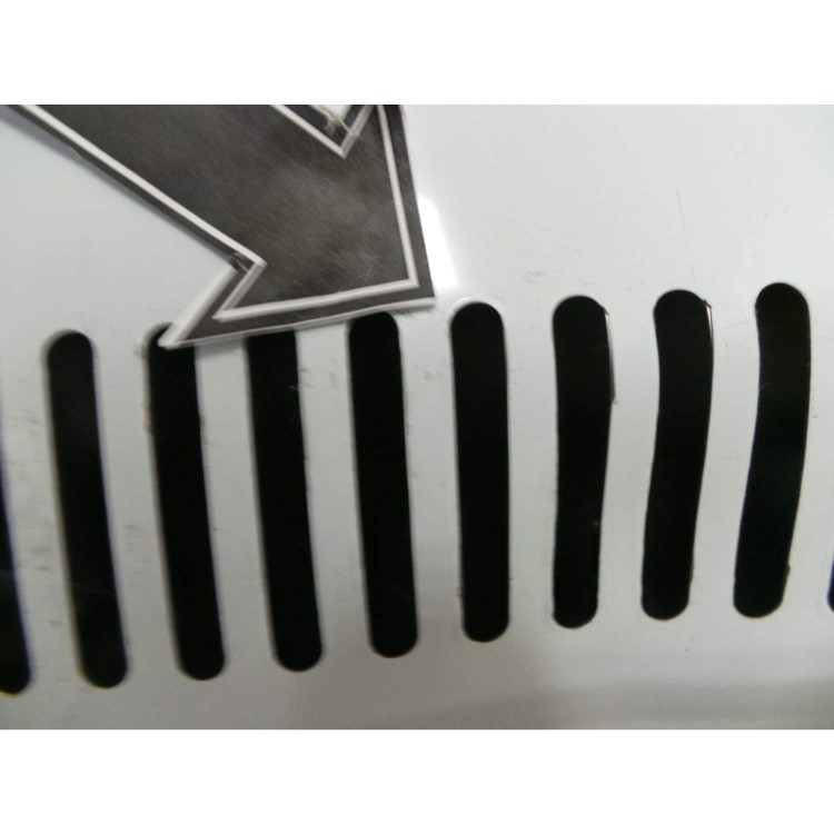 GRADE A2 - Light cosmetic damage - Hoover HFT60/2X 60cm Wide Conventional Cooker Hood Stainless Steel