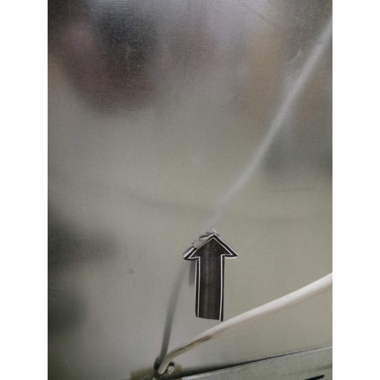 GRADE A3 - Heavy cosmetic damage - Beko ASD241B Black American Fridge Freezer With Non-plumbed Water Dispenser