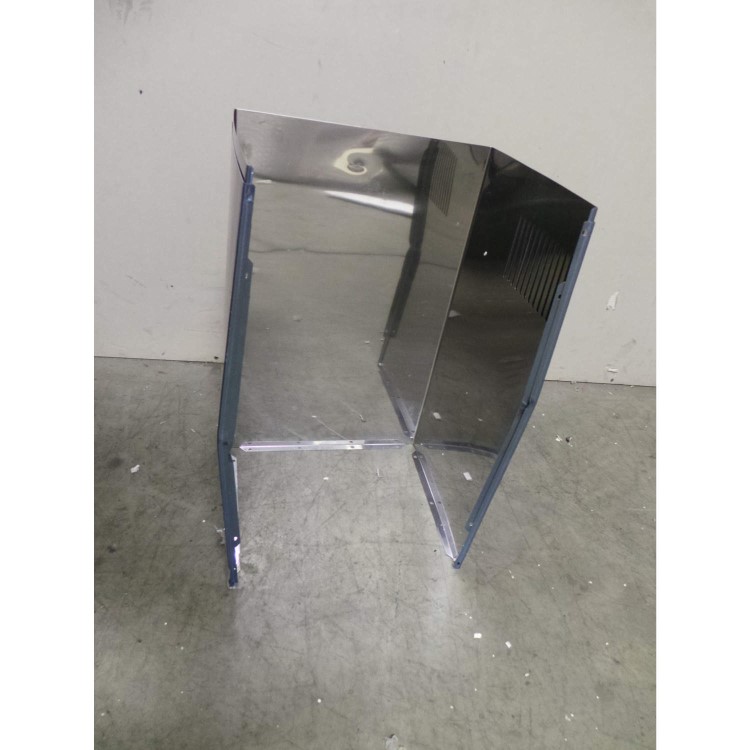 GRADE A2 - Light cosmetic damage - Hoover HCT9700X Traditional 90cm Chimney Cooker Hood Stainless Steel