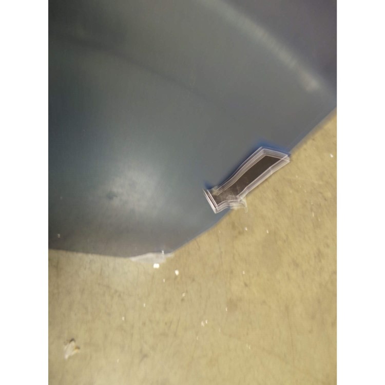 GRADE A2 - Light cosmetic damage - Hoover HCT9700X Traditional 90cm Chimney Cooker Hood Stainless Steel