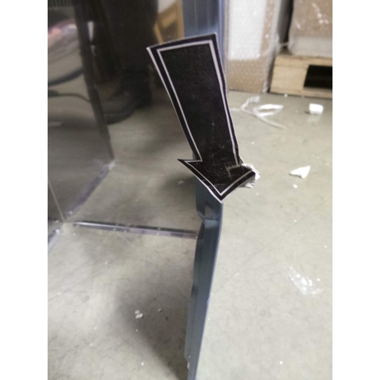 GRADE A2 - Light cosmetic damage - Hoover HCT9700X Traditional 90cm Chimney Cooker Hood Stainless Steel