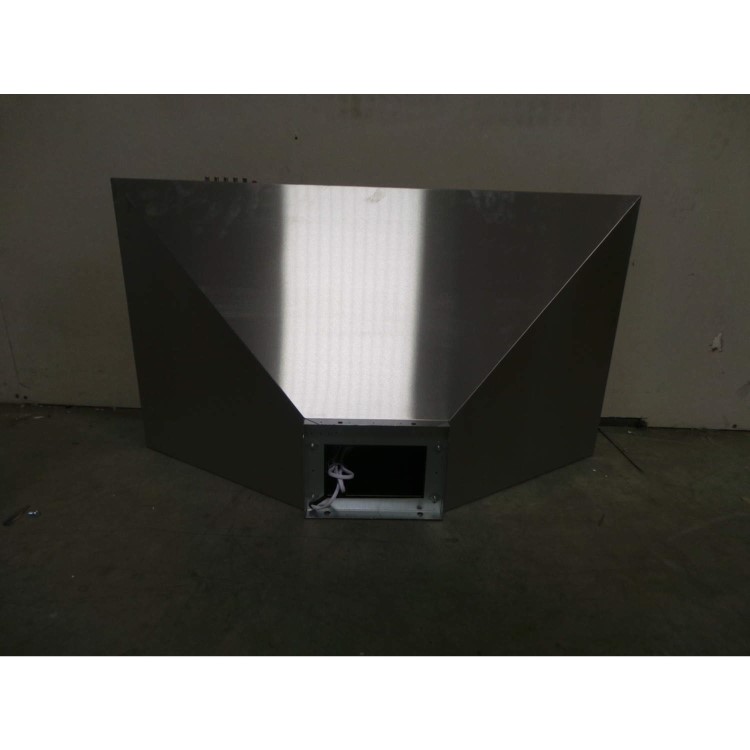 GRADE A2 - Light cosmetic damage - CDA ECH91SS Level 1 90cm Wide Chimney Cooker Hood Stainless Steel