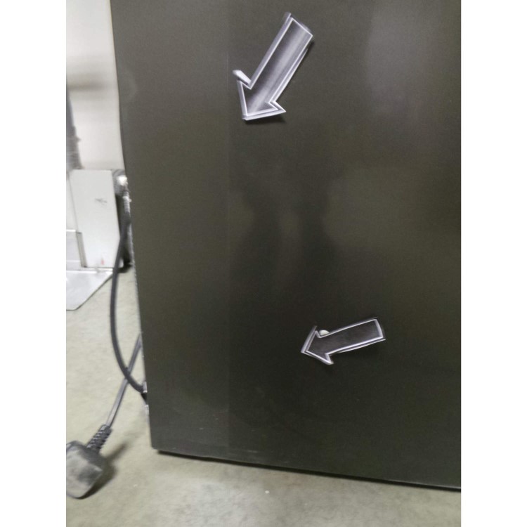 GRADE A2 - Light cosmetic damage - Haier A2FE735CXJ 191x60cm Frost Free Freestanding Fridge Freezer With MyZone - Stainless Steel