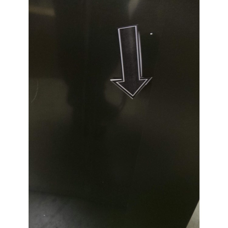 GRADE A2 - Light cosmetic damage - Haier A2FE735CXJ 191x60cm Frost Free Freestanding Fridge Freezer With MyZone - Stainless Steel