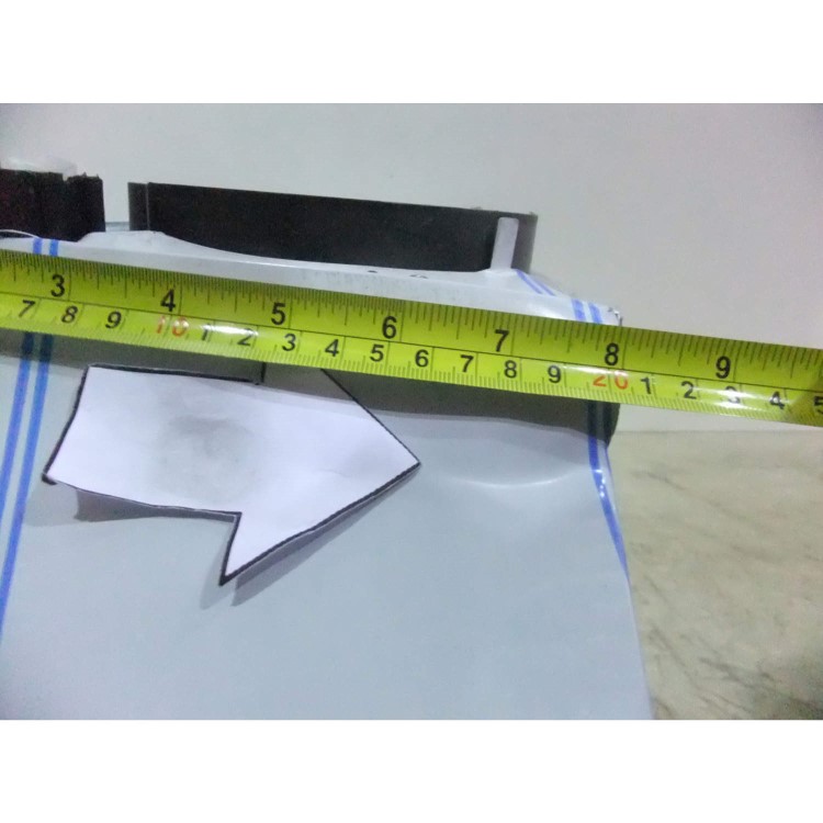GRADE A3 - Heavy cosmetic damage - Faber 110.0058.107 Value 60cm Chimney Hood -  Stainless Steel