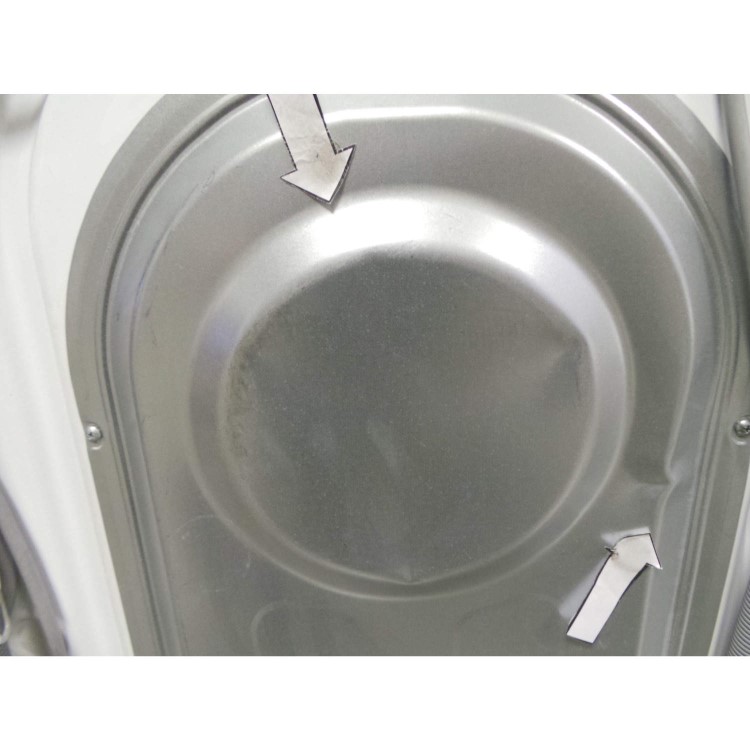 GRADE A3 - Heavy cosmetic damage - Samsung WF80F5E0W4W EcoBubble 8kg 1400rpm Freestanding Washing Machine - White