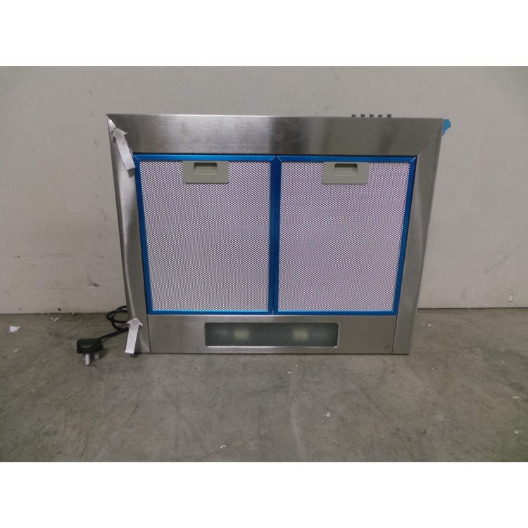 GRADE A2 - Light cosmetic damage - ElectriQ eIQCHCHIMSS60 60cm Traditional Chimney Cooker Hood stainless Steel