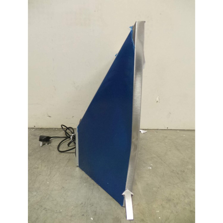 GRADE A2 - Light cosmetic damage - ElectriQ eIQCHCHIMSS60 60cm Traditional Chimney Cooker Hood stainless Steel
