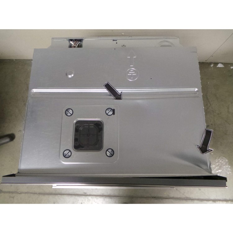 GRADE A2 - Light cosmetic damage - Bosch HBM56B551B Logixx Stainless Steel Electric Built-in Double Oven