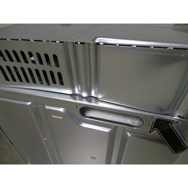GRADE A2 - Light cosmetic damage - Bosch HBM56B551B Logixx Stainless Steel Electric Built-in Double Oven