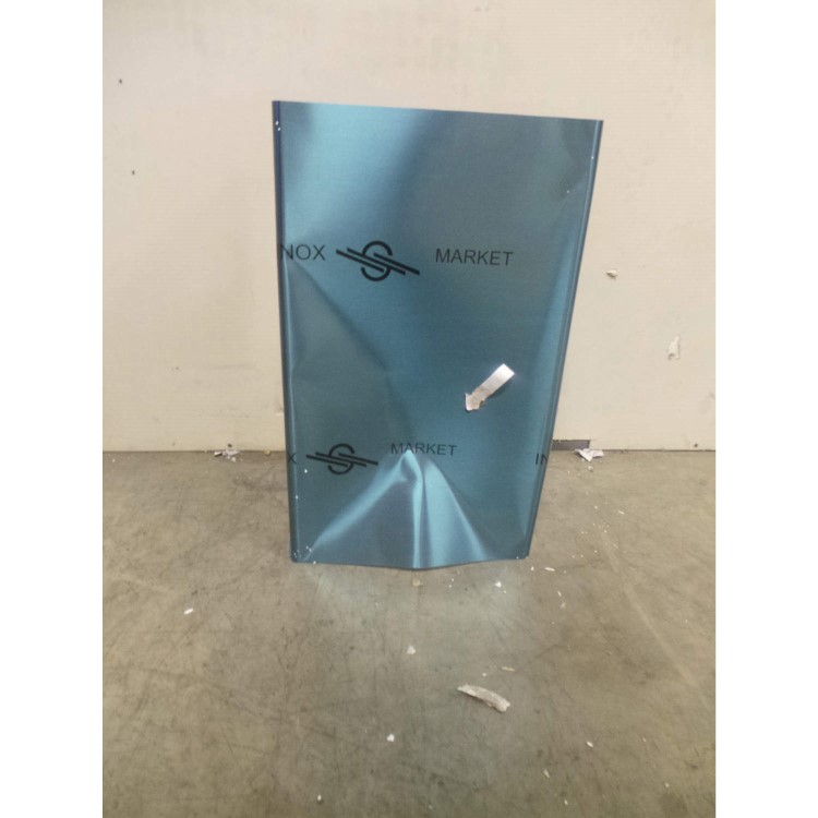 GRADE A2 - Light cosmetic damage - De Dietrich DHD1187X 90cm Wide Flat Glass Chimney Cooker Hood Stainless Steel