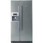 GRADE A3 - Heavy cosmetic damage - Bosch KAN58A45G Side-by-Side American Fridge Freezer With Ice And Water Dispenser Inox-look