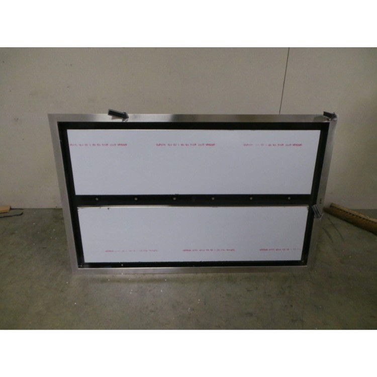 GRADE A2 - Best HOOD-BE-CE-11-SS Cirrus Ceiling Cooker Hood Stainless Steel Remote Motor Version